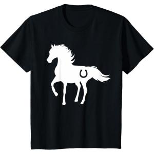 imageKids Gift For Horse Lover  Love Horses Kids TShirtBlack