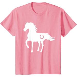 imageKids Gift For Horse Lover  Love Horses Kids TShirtPink