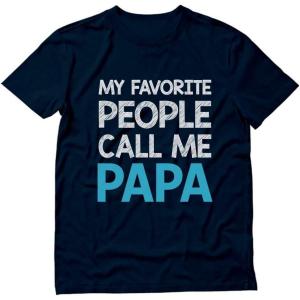 imageMy Favorite People Call Me Papa Shirt Gifts for Dads Fathers Day Dad Grandpa Shirts for MenNavy