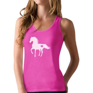 imageTstars  Gift for Horse Lover Love Horses Racerback Tank TopBerry