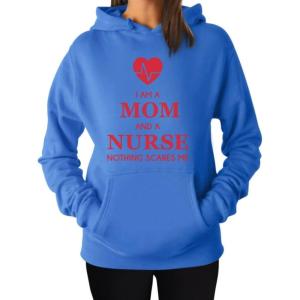 imageTstars Nurse Sweatshirt Hoodies for Women Funny Gifts for Nurses Nursing School HoodieCalifornia Blue