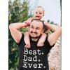 imageBest Dad Ever Shirt Gifts for Dads Fathers Day Papa Grandpa Shirts for MenBlack