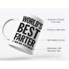 imageFunny Novelty Coffee Mug Funny Christmas Gift for Dad Husband Birthday Cup Best Farter White 15 OunceFarter Mug