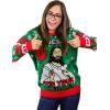 imageGo Jesus Its Your Birthday Ugly Christmas Sweater for Men Women Holiday Xmas Unisex SweatersMulticolor