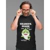imageGrandpa Shark Doo Doo Doo Baby Shark Papa TShirtBlack