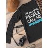imageMy Favorite People Call Me Grandpa  Best Gift for Grandad Long Sleeve TShirtBlack