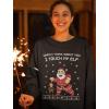 imageTstars Funny Santas Elf Ugly Christmas Sweatshirt for Women Tacky Sweater Style Holiday Xmas SweatersBlack