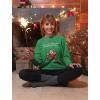 imageTstars Funny Santas Elf Ugly Christmas Sweatshirt for Women Tacky Sweater Style Holiday Xmas SweatersGreen