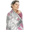 imageTstars Mom Blanket Throw Blanket Happy Birthday Gifts for Mom Form Daughter 50 in X 60 inBlanket  Gray