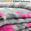 imageTstars Mom Blanket Throw Blanket Happy Birthday Gifts for Mom Form Daughter 50 in X 60 inBlanket  Gray