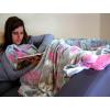 imageTstars Mom Blanket Throw Blanket Happy Birthday Gifts for Mom Form Daughter 50 in X 60 inMom Bunble