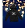 imageTstars Snowflake Christmas Hoodie for Women and Teen Girls Xmas Holiday Sweatshirt HoodiesBlack