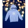 imageTstars Snowflake Christmas Hoodie for Women and Teen Girls Xmas Holiday Sweatshirt HoodiesCalifornia Blue