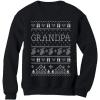 imageTstars Funny Grandpa Ugly Christmas Sweater Xmas Gift for Papa SweatshirtBlack