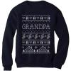 imageTstars Funny Grandpa Ugly Christmas Sweater Xmas Gift for Papa SweatshirtNavy