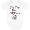 imageTstars Happy 1st Mothers Day Mommy Baby Boy Girl Outfit Gift for New Mom First Mothers Day Newborn Infant BodysuitBest Gift  White