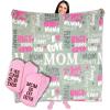 imageTstars Mom Blanket Throw Blanket Happy Birthday Gifts for Mom Form Daughter 50 in X 60 inMom Bunble