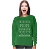 imageTstars Mom Sweatshirt Ugly Christmas Sweater Style Mommy Sweatshirts for WomenGreen