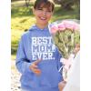 imageBest Mom Ever Hoodie Gifts for Wife New Mothers Moms Gift from Daughter Son Mothers Day Hoodies for WomenCalifornia Blue