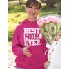 imageBest Mom Ever Hoodie Gifts for Wife New Mothers Moms Gift from Daughter Son Mothers Day Hoodies for WomenPink