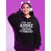 imageTstars Funny Anime Hoodies for Men Novelty Gifts Japanese Manga Sweatshirt Pullover HoodieBlack