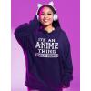imageTstars Funny Anime Hoodies for Men Novelty Gifts Japanese Manga Sweatshirt Pullover HoodieBlue
