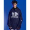 imageTstars Funny Anime Hoodies for Men Novelty Gifts Japanese Manga Sweatshirt Pullover HoodieBlue