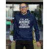 imageTstars Funny Anime Hoodies for Men Novelty Gifts Japanese Manga Sweatshirt Pullover HoodieBlue