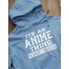 imageTstars Funny Anime Hoodies for Men Novelty Gifts Japanese Manga Sweatshirt Pullover HoodieCalifornia Blue