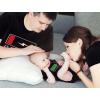 imageTstars Matching Family Shirts Set Full Charge Low Battery Mom Dad and Baby OutfitsMom Black  Dad Black  Baby Black