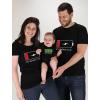 imageTstars Matching Family Shirts Set Full Charge Low Battery Mom Dad and Baby OutfitsMom Black  Dad Black  Baby Black