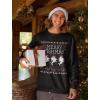 imageTstars Merry Fishmas Sweatshirt Men Fishing Ugly Christmas Sweater Style Long Sleeve MediumBlack