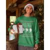 imageTstars Merry Fishmas Sweatshirt Men Fishing Ugly Christmas Sweater Style Long Sleeve MediumGreen