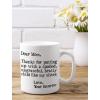 imageTstars Mom Mug Gifts from Daughter Son Mothers Day Funny Coffee Mugs for Moms 15 Oz WhiteWhite