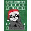 imageTstars Slothy Christmas Ugly Christmas Sweater Sloth Women SweatshirtRed