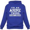 imageTstars Funny Anime Hoodies for Men Novelty Gifts Japanese Manga Sweatshirt Pullover HoodieRoyal