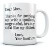 imageTstars Mom Mug Gifts from Daughter Son Mothers Day Funny Coffee Mugs for Moms 15 Oz WhiteWhite