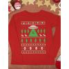 imageAlien Reindeer Abduction Long Sleeve Shirt Men UFO Ugly Christmas Sweater StyleLong Sleeve  Red