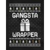 imageGangsta Wrapper Funny Ugly Christmas Sweater Gangster Wrappa Long Sleeve TShirtGreen