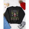 imageMele Kalikimaka Sweater Hawaiian Sweatshirt Ugly Christmas Long Sleeve Shirt XLarge Black
