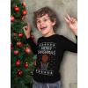imageMerry Swishmas Boys Ugly Christmas Sweater Style Basketball Xmas Holiday Youth Kids Long Sleeve TShirtBlack
