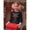 imageMerry Swishmas Boys Ugly Christmas Sweater Style Basketball Xmas Holiday Youth Kids Long Sleeve TShirtBlack