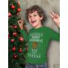 imageMerry Swishmas Boys Ugly Christmas Sweater Style Basketball Xmas Holiday Youth Kids Long Sleeve TShirtGreen