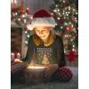 imagePizza Tree Ugly Christmas Shirt for Boys Girls Tacky Sweater Style Holiday Xmas Long Sleeve TShirt for Youth Kids LargeBlack
