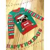 imagePug Ugly Christmas Sweater for Youth Kids Santa Paws Xmas Holiday Tacky Sweaters for Boys ampamp GirlsMulticolor
