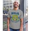 imageTMNT Adult Teenage Mutant Ninja Turtle Shirt Gifts for Men Turtles Character Group Mens TShirtClassic  Gray