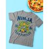 imageTMNT Adult Teenage Mutant Ninja Turtle Shirt Gifts for Men Turtles Character Group Mens TShirtClassic  Gray
