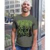 imageTMNT Adult Teenage Mutant Ninja Turtle Shirt Gifts for Men Turtles Character Group Mens TShirtNew Gen  Heather Military Green