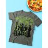 imageTMNT Adult Teenage Mutant Ninja Turtle Shirt Gifts for Men Turtles Character Group Mens TShirtNew Gen  Heather Military Green