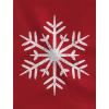 imageTstars Big White Christmas Snowflake Hoodie for Men Xmas Holiday Mens Sweatshirt HoodiesRed